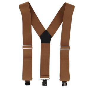 Welch Men's 2 Inch Elastic Y-Back Clip End Suspenders
